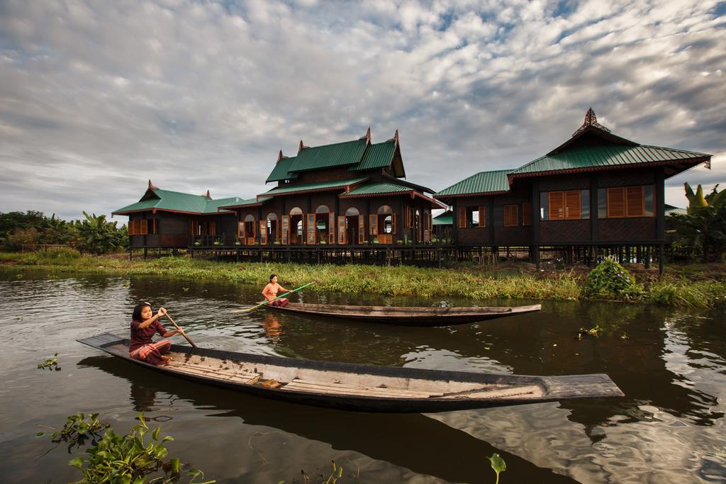 Inle Heritage Stilt Houses Ywama Exterior foto